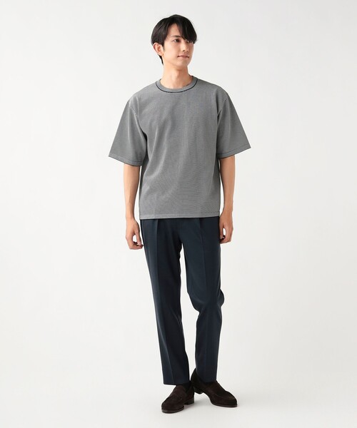 BEAMS HEART(ビームスハート)の「【7/2値下げ】サマーニット Tシャツ(Tシャツ/カットソー・メンズ・ブラック/その他/オフホワイト・SMALL/MEDIUM/LARGE/X-LARGE)」の10枚目の写真