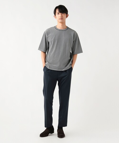 BEAMS HEART(ビームスハート)の「【7/2値下げ】サマーニット Tシャツ(Tシャツ/カットソー・メンズ・ブラック/その他/オフホワイト・SMALL/MEDIUM/LARGE/X-LARGE)」の11枚目の写真
