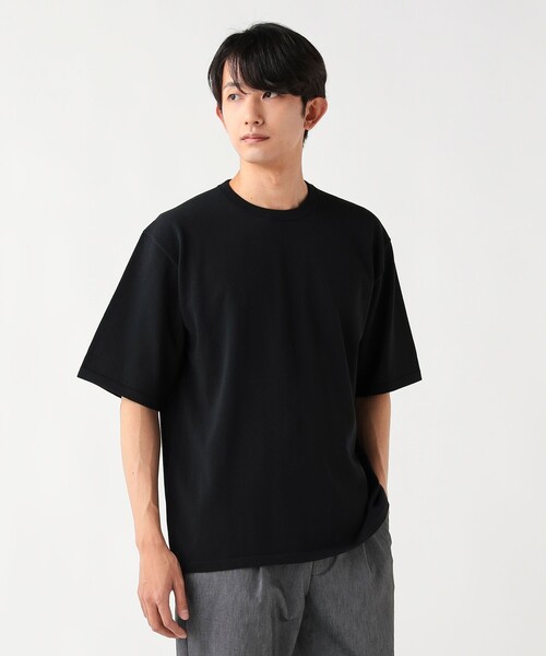 BEAMS HEART(ビームスハート)の「【7/2値下げ】サマーニット Tシャツ(Tシャツ/カットソー・メンズ・ブラック/その他/オフホワイト・SMALL/MEDIUM/LARGE/X-LARGE)」の14枚目の写真