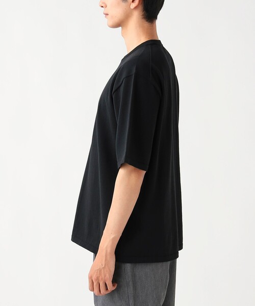 BEAMS HEART(ビームスハート)の「【7/2値下げ】サマーニット Tシャツ(Tシャツ/カットソー・メンズ・ブラック/その他/オフホワイト・SMALL/MEDIUM/LARGE/X-LARGE)」の16枚目の写真