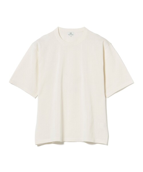 BEAMS HEART(ビームスハート)の「【7/2値下げ】サマーニット Tシャツ(Tシャツ/カットソー・メンズ・ブラック/その他/オフホワイト・SMALL/MEDIUM/LARGE/X-LARGE)」の21枚目の写真