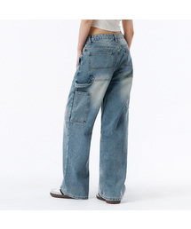 RANDOMOFF（ランダムオフ）の「BTB : WORKSCAPE CARPENTER JEANS [BLUE CORE]（デニムパンツ）」