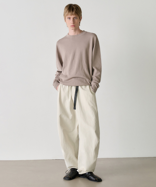 NOUN(ノウン)の「essential knit (beige)(ニット/セーター・メンズ・その他・1/2)」の2枚目の写真