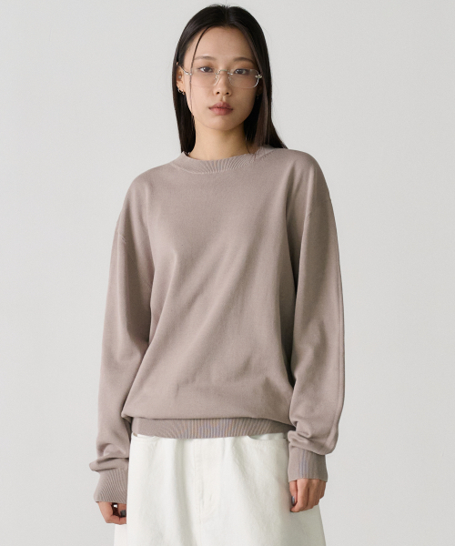 NOUN(ノウン)の「essential knit (beige)(ニット/セーター・メンズ・その他・1/2)」の5枚目の写真