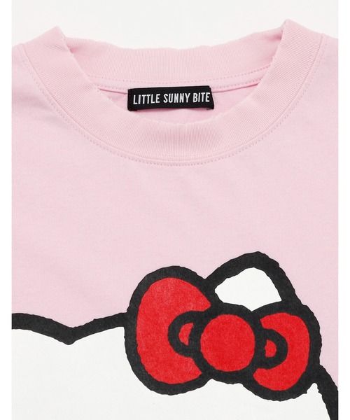 Little sunny bite(リトルサニーバイト)の「/Little Sunny Bite/hello kitty x little sunny bite long tee(Tシャツ/カットソー・レディース・ブラック/ピンク/ホワイト・MEDIUM/SMALL)」の14枚目の写真