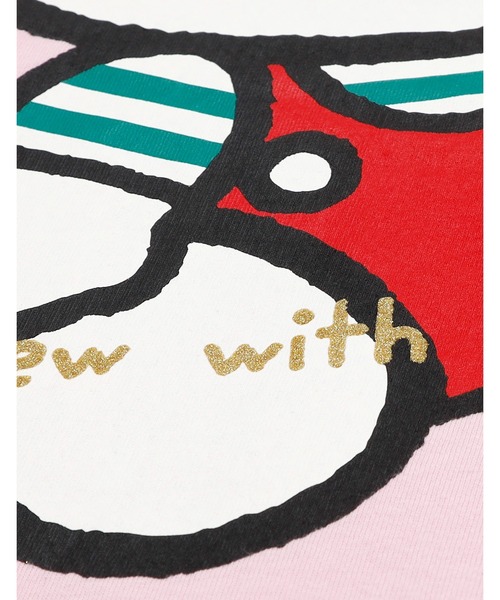 Little sunny bite(リトルサニーバイト)の「/Little Sunny Bite/hello kitty x little sunny bite long tee(Tシャツ/カットソー・レディース・ブラック/ピンク/ホワイト・MEDIUM/SMALL)」の16枚目の写真