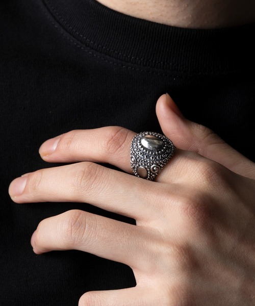 MAISON CLUB】Vintage Oval Signet Ring / Silver925/ ヴィンテージ