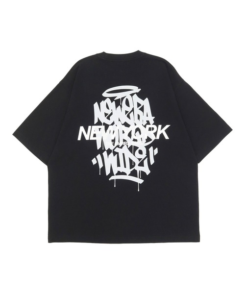 NEW ERA(ニューエラ)の「ニューエラ 半袖Tシャツ オーバーサイズ グラフィティロゴ(Tシャツ/カットソー・メンズ・ホワイト/ブラック/ベージュ/ブルー・XXL/XL/L/M/S)」の22枚目の写真