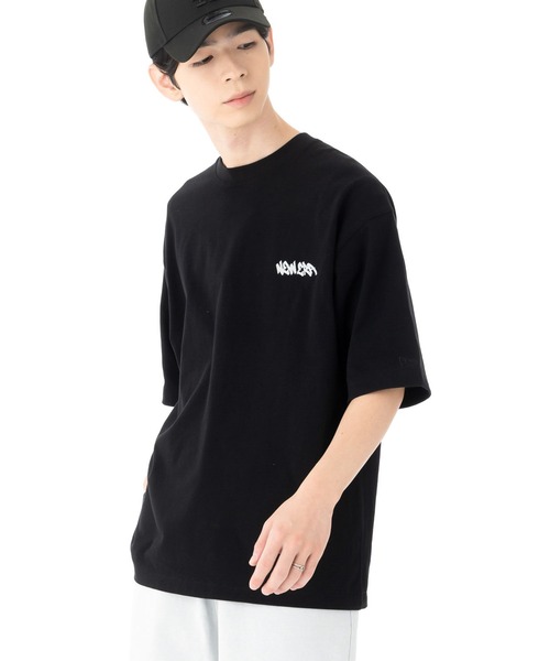 NEW ERA(ニューエラ)の「ニューエラ 半袖Tシャツ オーバーサイズ グラフィティロゴ(Tシャツ/カットソー・メンズ・ホワイト/ブラック/ベージュ/ブルー・XXL/XL/L/M/S)」の18枚目の写真