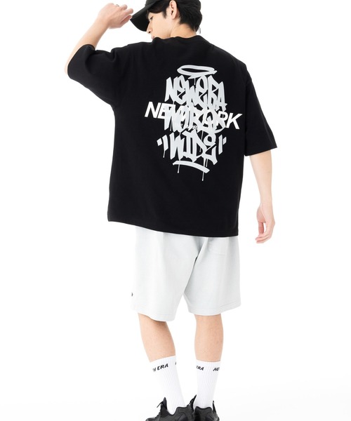 NEW ERA(ニューエラ)の「ニューエラ 半袖Tシャツ オーバーサイズ グラフィティロゴ(Tシャツ/カットソー・メンズ・ホワイト/ブラック/ベージュ/ブルー・XXL/XL/L/M/S)」の20枚目の写真