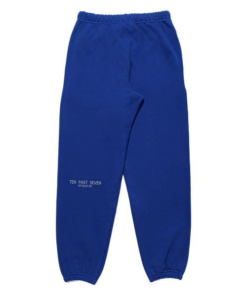 TEN PAST SEVEN（テン ファスト セブン）の「ロゴジョガーパンツ - ブルー（スウェットパンツ・メンズ・その他・SMALL/MEDIUM/LARGE）」の2枚目の写真