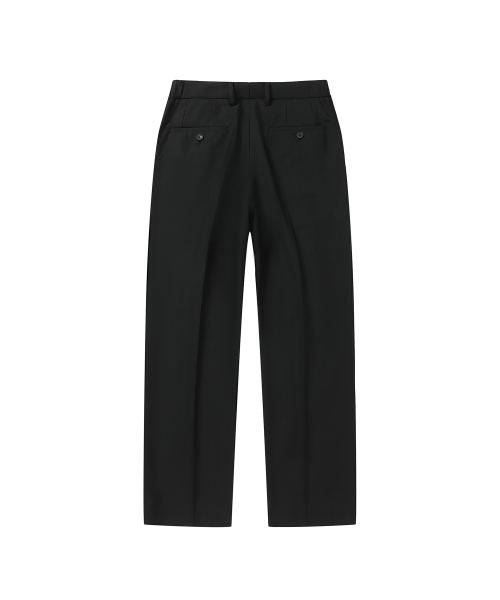 SOLEW(ソル)の「ツージョーレギュラーフィットスラックス_ブラック(スラックス・メンズ・その他・SMALL/MEDIUM/LARGE/X-LARGE)」の2枚目の写真