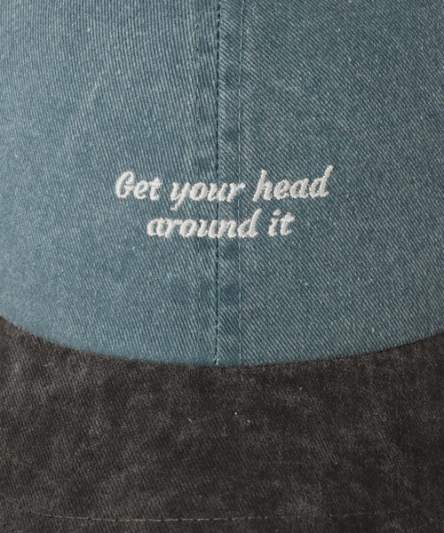 GLOBAL WORK（グローバルワーク）の「バイカラーピグメントキャップ/632274（キャップ・メンズ・ダークブラウン/ブルー/ブラック・FREE）」の22枚目の写真