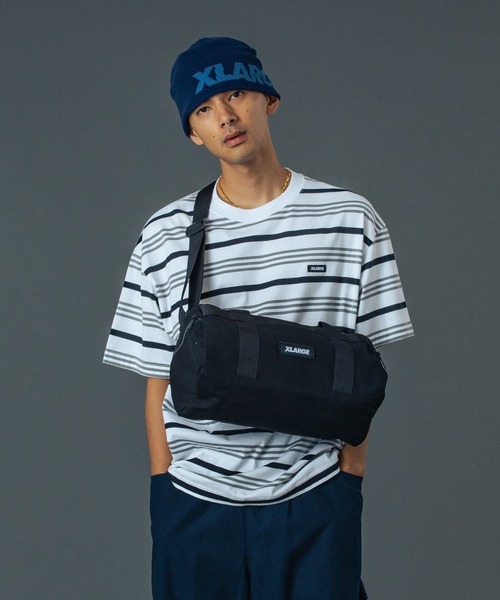 XLARGE（エクストララージ）の「CANVAS TACTICAL BARREL BAG（ショルダーバッグ・メンズ・ブラック/グレー/カモフラージュ・ONE SIZE）」の8枚目の写真