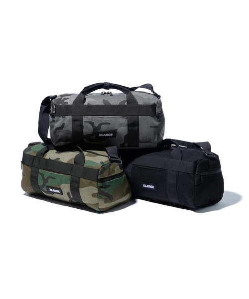 XLARGE（エクストララージ）の「CANVAS TACTICAL BARREL BAG（ショルダーバッグ・メンズ・ブラック/グレー/カモフラージュ・ONE SIZE）」の7枚目の写真