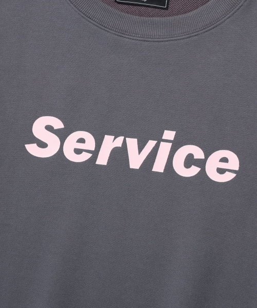 eastserviceshop(イーストサービスショップ)の「Symbol Sweatshirt - Charcoal(スウェット・レディース・その他・SMALL/MEDIUM/LARGE)」の3枚目の写真