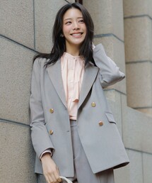 ANY SIS（エニィスィス）の「褒めらレディストレッチ テーラード ジャケット（テーラードジャケット）」