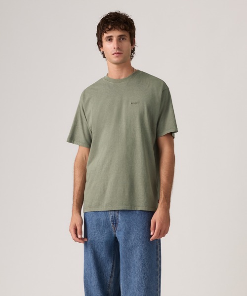 Levi's(リーバイス)の「Levi's/リーバイス RED TAB ヴィンテージ Tシャツ(Tシャツ/カットソー・メンズ・グリーン・S/M/L/XL)」の1枚目の写真