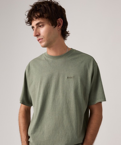 Levi's(リーバイス)の「Levi's/リーバイス RED TAB ヴィンテージ Tシャツ(Tシャツ/カットソー・メンズ・グリーン・S/M/L/XL)」の2枚目の写真