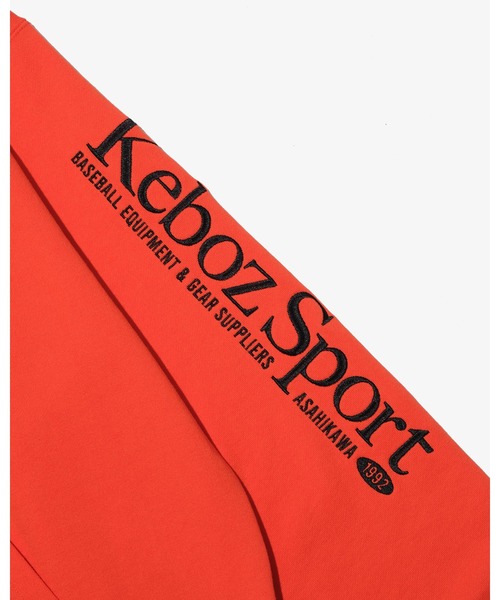 KEBOZ（ケボズ）の「GR2 SWEAT FULL ZIP HOODIE（パーカー・メンズ・オレンジ/グリーン/ネイビー・XL/L/M/2XL/S）」の9枚目の写真