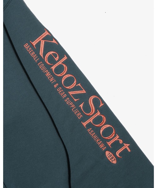 KEBOZ（ケボズ）の「GR2 SWEAT FULL ZIP HOODIE（パーカー・メンズ・オレンジ/グリーン/ネイビー・XL/L/M/2XL/S）」の13枚目の写真