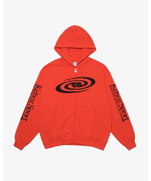 KEBOZ（ケボズ）の「GR2 SWEAT FULL ZIP HOODIE（パーカー・メンズ・オレンジ/グリーン/ネイビー・XL/L/M/2XL/S）」の7枚目の写真