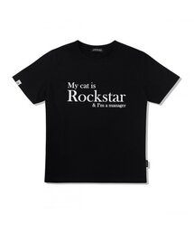 My cat is Rockstar (CROP VER.) (Black)