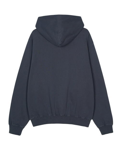 FDR（エフディーアール）の「Washing Applique USA Micro Disk Hoodie Slate Gray（パーカー・メンズ・その他・S/M/L）」の2枚目の写真