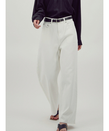 ACUD（アクド）の「Soft Structure Denim _White（デニムパンツ）」
