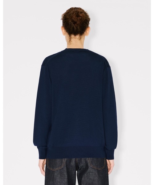 KENZO(ケンゾー)の「'Boke Flower' ジャンパー イン メリノ ウール(その他トップス・レディース・ブルー系その他4・SMALL)」の3枚目の写真