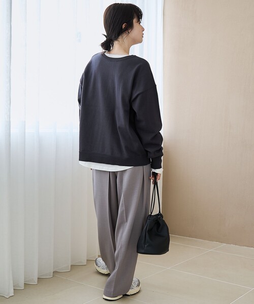 coen（コーエン）の「【セットアイテム】2wayヘンリーネックニットセット（ニット/セーター・レディース・ダークグレー/ライム/ピンク/ライトグレー・L/M）」の12枚目の写真