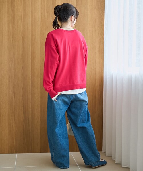 coen（コーエン）の「【セットアイテム】2wayヘンリーネックニットセット（ニット/セーター・レディース・ダークグレー/ライム/ピンク/ライトグレー・L/M）」の18枚目の写真