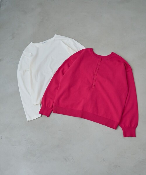 セットアイテム】2wayヘンリーネックニットセット（ニット/セーター