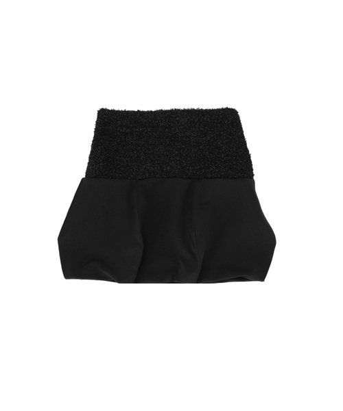 SETSETSET(セットセットセット)の「BOUCLE DIAMOND BALLOON SKIRT (BLACK)(スカート・レディース・その他・ONE SIZE)」の2枚目の写真