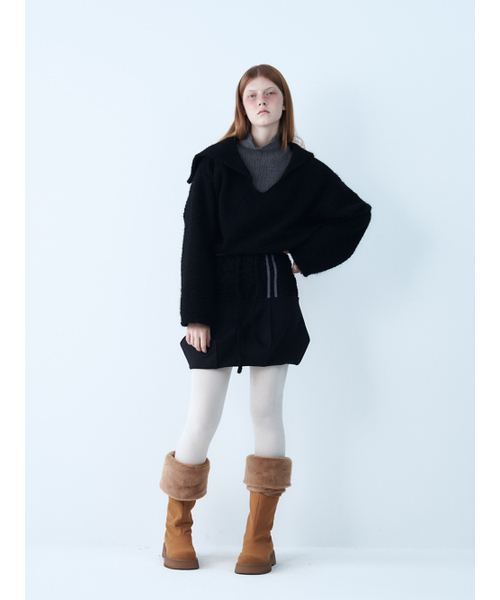 SETSETSET(セットセットセット)の「BOUCLE DIAMOND BALLOON SKIRT (BLACK)(スカート・レディース・その他・ONE SIZE)」の7枚目の写真