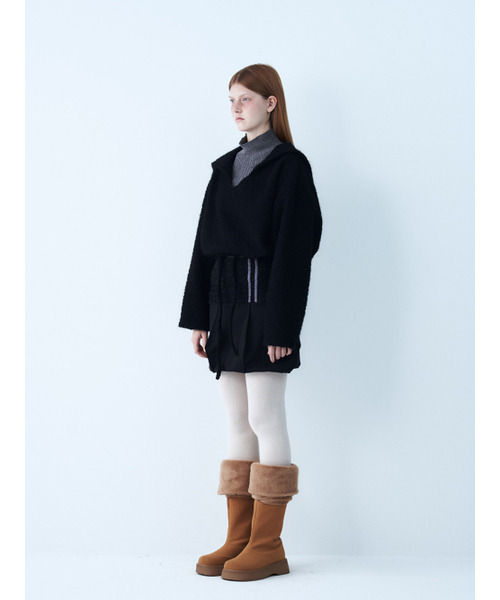 SETSETSET(セットセットセット)の「BOUCLE DIAMOND BALLOON SKIRT (BLACK)(スカート・レディース・その他・ONE SIZE)」の8枚目の写真