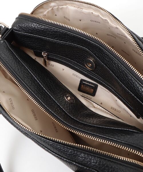 Guess（ゲス）の「MARSHA Box Satchel ハンドバッグ  （ショルダーバッグ・レディース・ブラック・ONE SIZE）」の17枚目の写真