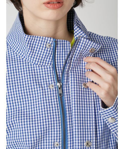 LILY BROWN（リリーブラウン）の「スタンドカラーブルゾン（ブルゾン・レディース・ベージュ/チェック/オフホワイト・F）」の20枚目の写真