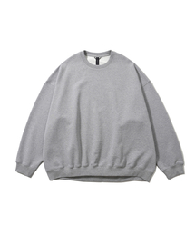 MOIF（モイフ）の「[AW24]BAGGY SWEAT SHIRT / HEATHER GRAY（スウェット）」