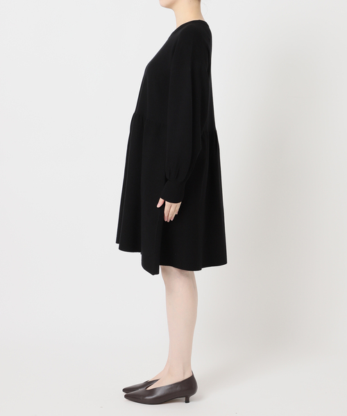 JOURNAL STANDARD relume（ジャーナルスタンダード　レリューム）の「《WEB限定追加》ウォッシャブルペプラムチュニック（チュニック・レディース・チャコールグレー/ブラック・FREE）」の17枚目の写真