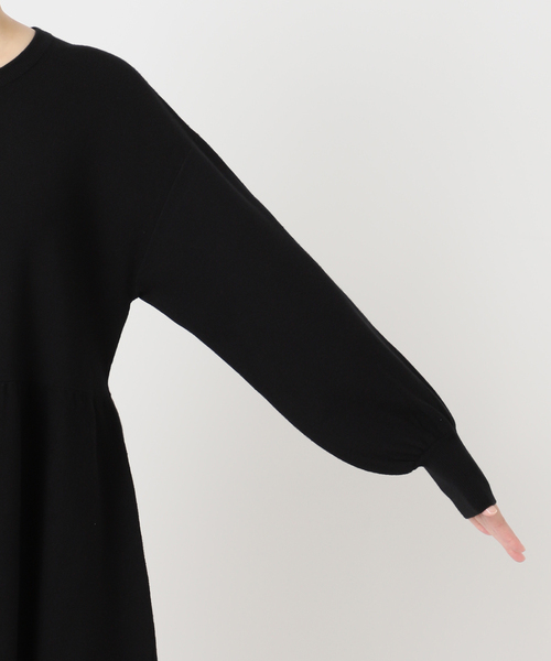 JOURNAL STANDARD relume（ジャーナルスタンダード　レリューム）の「《WEB限定追加》ウォッシャブルペプラムチュニック（チュニック・レディース・チャコールグレー/ブラック・FREE）」の20枚目の写真