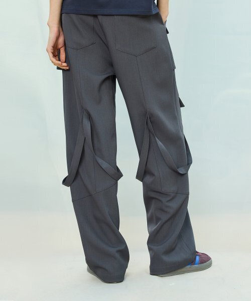 LARTIGENT(ラーティゼン)の「L9 METAL HOLE PANTS(CHARCOAL)(その他パンツ・レディース・その他・FREE)」の4枚目の写真