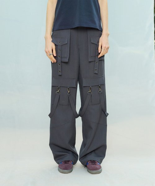 LARTIGENT(ラーティゼン)の「L9 METAL HOLE PANTS(CHARCOAL)(その他パンツ・レディース・その他・FREE)」の5枚目の写真
