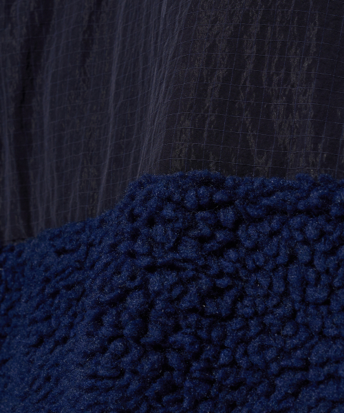 BROWNBREATH（ブラウンブレス）の「STAMP TAG SHERPA FLEECE JACKET - NAVY（その他アウター・レディース・その他・S/M/L/XL）」の8枚目の写真