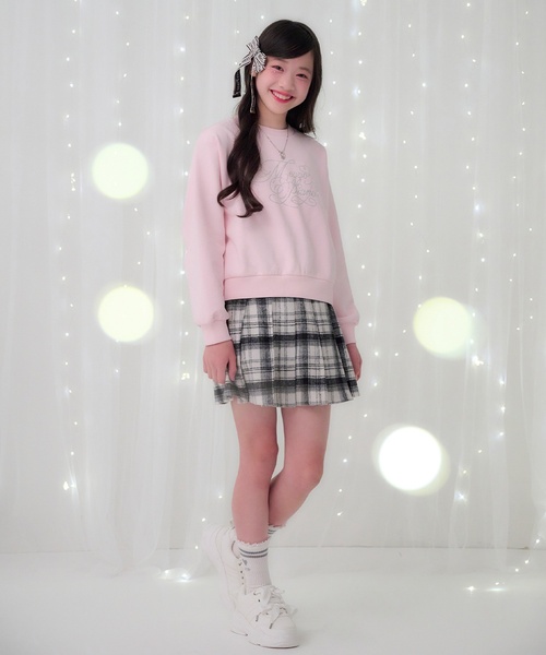 mezzo piano Junior（メゾピアノジュニア）の「レースつきリブソックス（ソックス/靴下・キッズ・オフホワイト/ブラック・S(22-25cm)）」の12枚目の写真