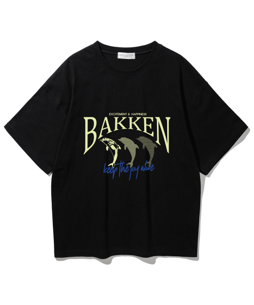 BAKKEN(バッケン)の「ドルフィン 半袖Tシャツ BK3997_ブラック(Tシャツ/カットソー・レディース・ブラック・FREE)」の1枚目の写真