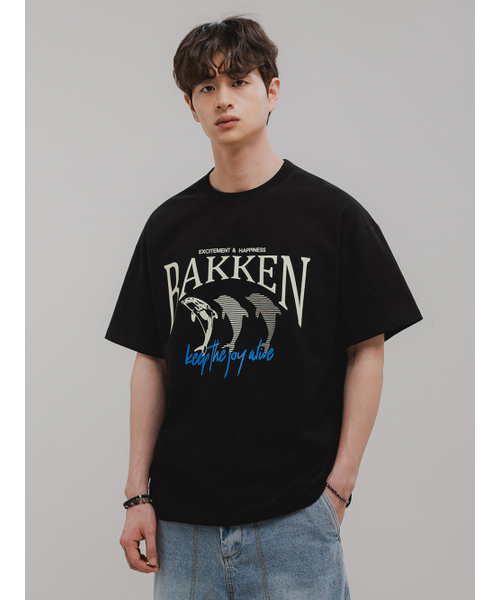 BAKKEN(バッケン)の「ドルフィン 半袖Tシャツ BK3997_ブラック(Tシャツ/カットソー・レディース・ブラック・FREE)」の2枚目の写真