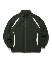 ISTKUNST（イストクンスト）の「SPORTY TRACK JACKET_KHAKI(IK2DFMB905A)（ナイロンジャケット）」