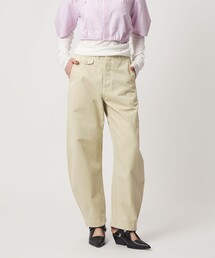 <ASTRAET>コットン チノ バレルパンツ