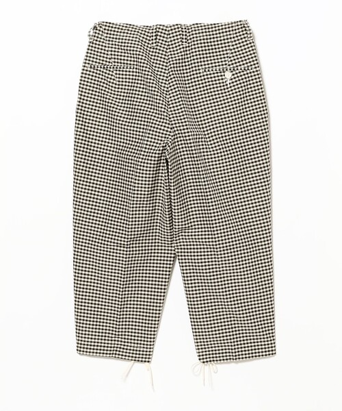 BEAMS BOY（ビームスボーイ）の「HAVERSACK / ギンガムチェック パンツ（その他パンツ・レディース・ブラック・1）」の6枚目の写真